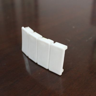 คุณภาพ  1 1 2 Inch Square Plastic End Caps For Aluminium Tubing Extrusion โรงงาน