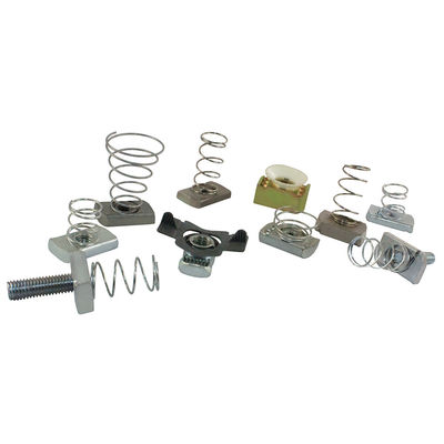 ซื้อ Hot Dip Galvanized Spring Loaded Wing Nut สําหรับก่อสร้างช่องเหล็ก 1/2 