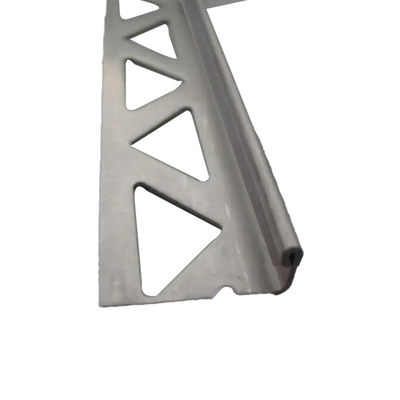 คุณภาพ  Brushed Stainless Steel Corner Tile Trim Edging Wall Decoration L Profile Polished โรงงาน