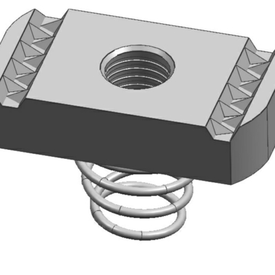 ซื้อ ISO Standard Unistrut Channel Nut Without Spring online manufacture
