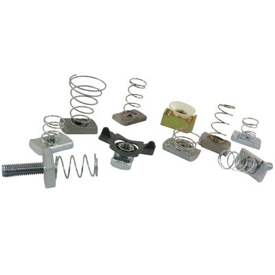 คุณภาพ  Carbon Steel M10 M12 Spring Wing Nut for Channel Steel โรงงาน